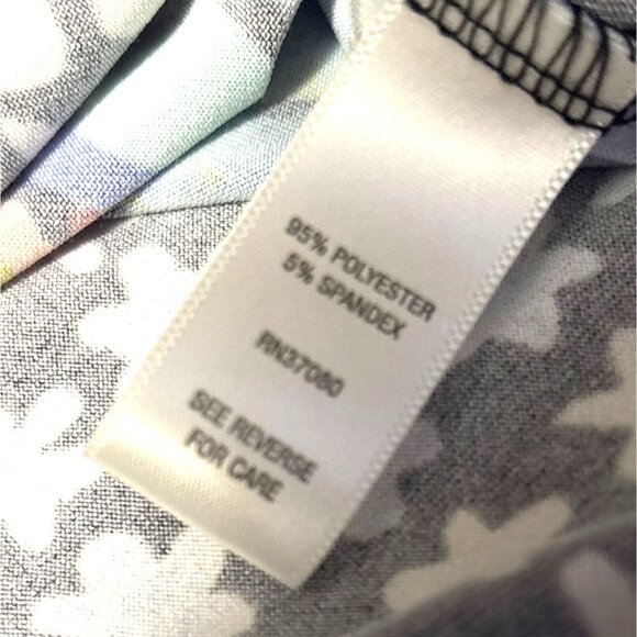 Cato Womens Multicolor Paisley Patchwork Tunic Dress With 3/4 Sleeves L - Picture 6 of 6